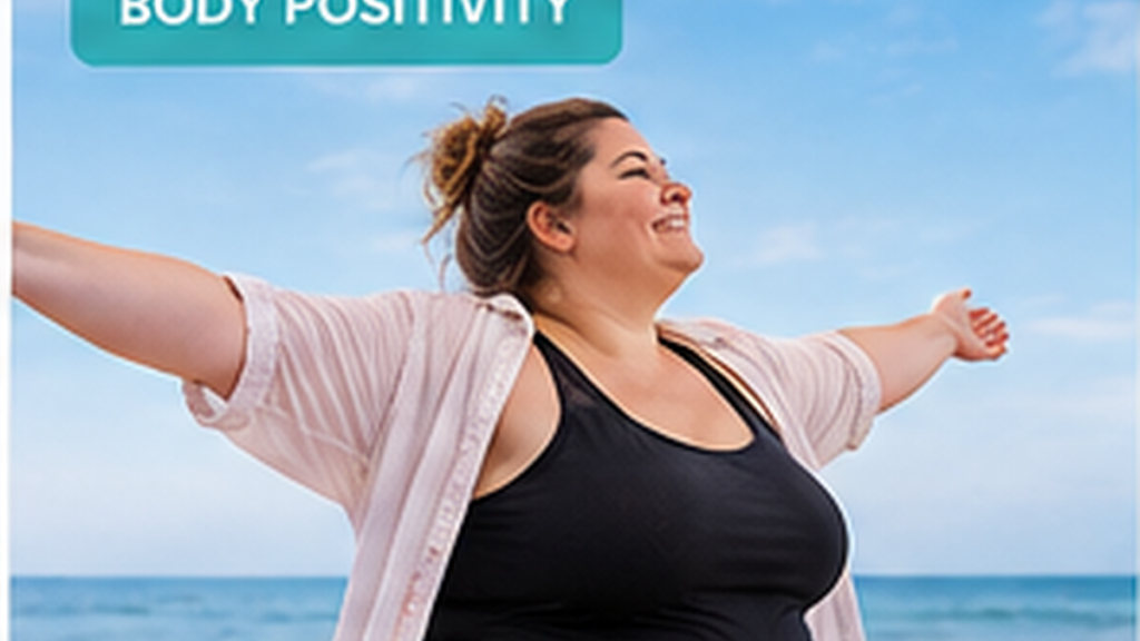 Confident plus-size woman in a wellbeing-focused editorial portrait.